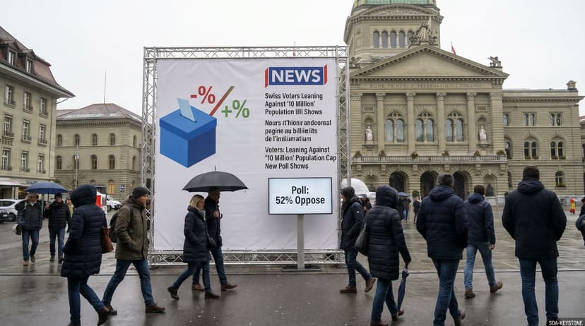Swiss Voters Leaning Against "10 Million" Population Cap, New Poll Shows