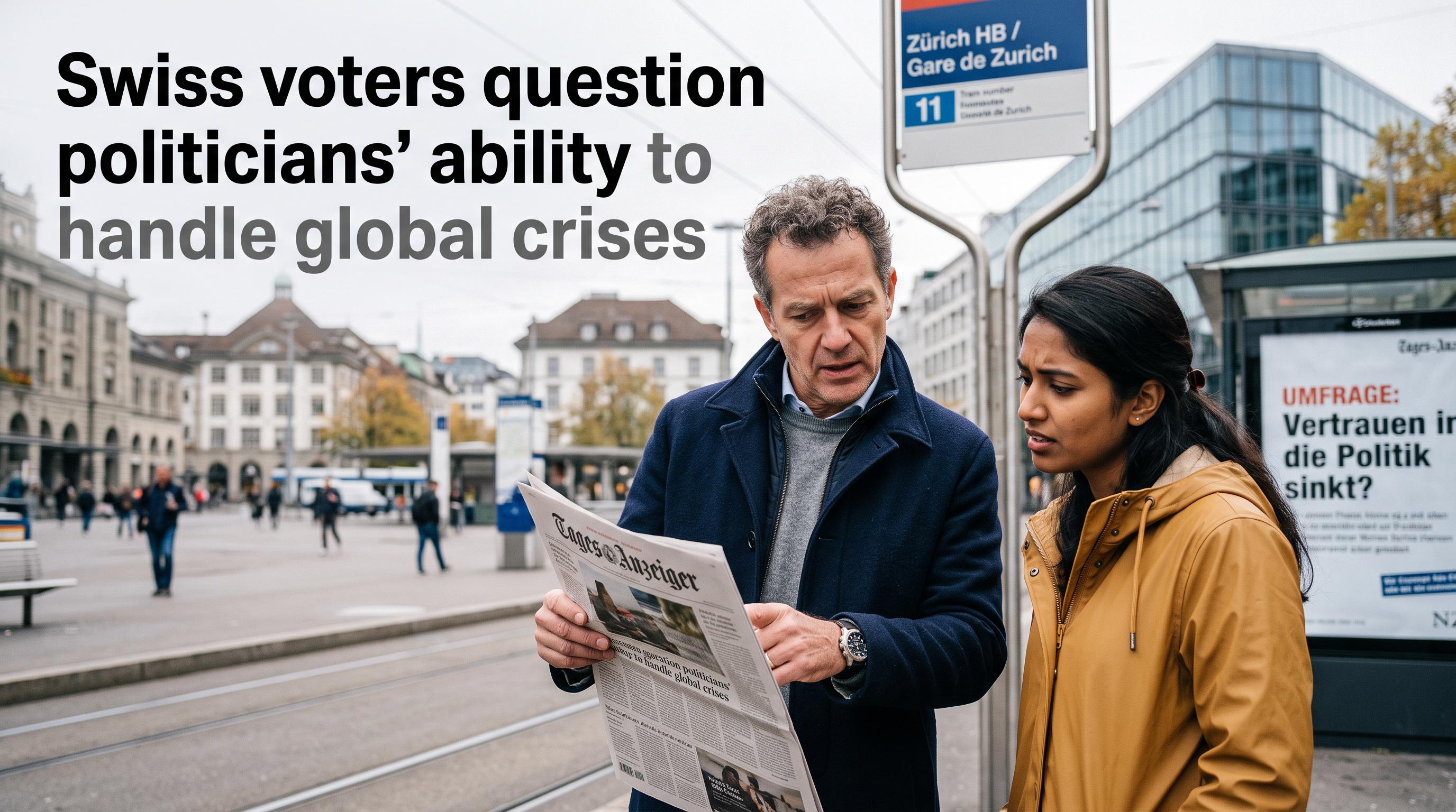 Swiss voters question politicians’ ability to handle global crises