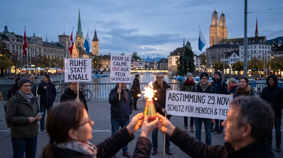 Swiss voters to decide on ban on noisy fireworks
