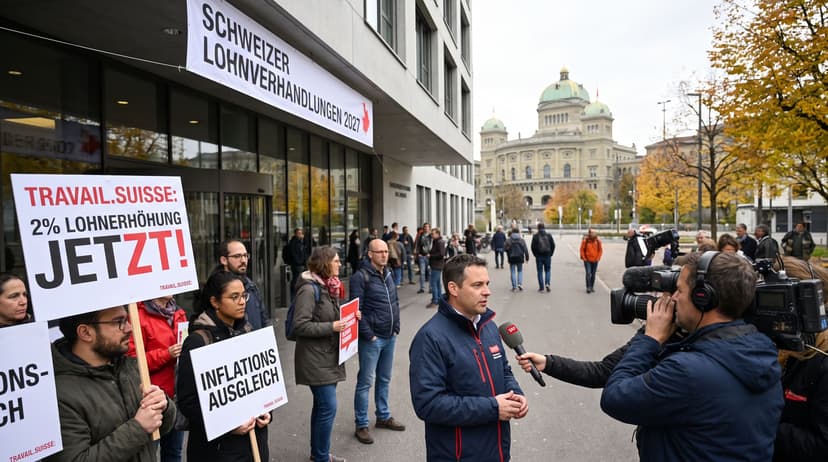 Swiss Unions Demand 2% Pay Rise as Annual Wage Negotiations Begin
