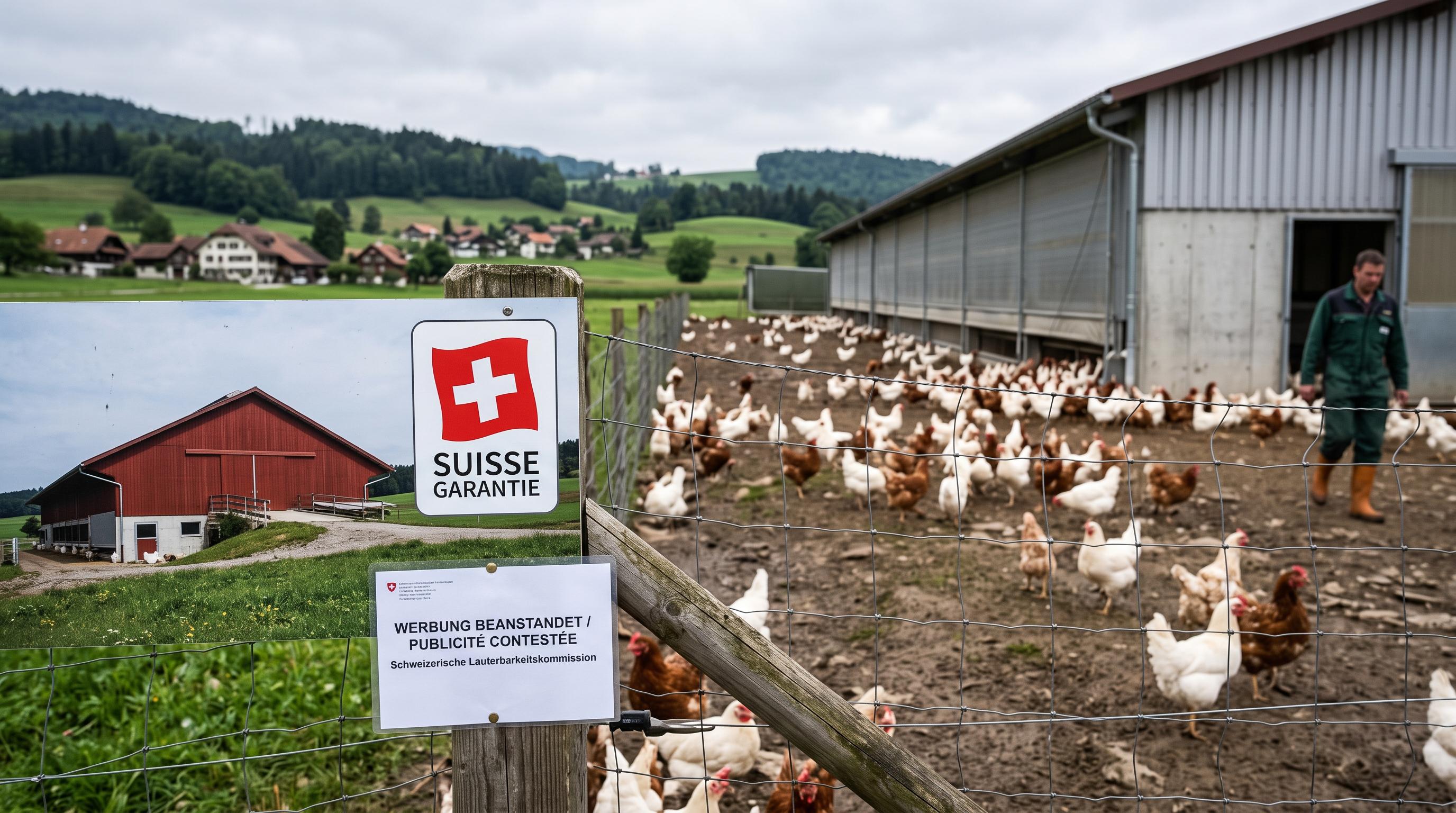 Swiss watchdog criticises “small flocks” egg advert