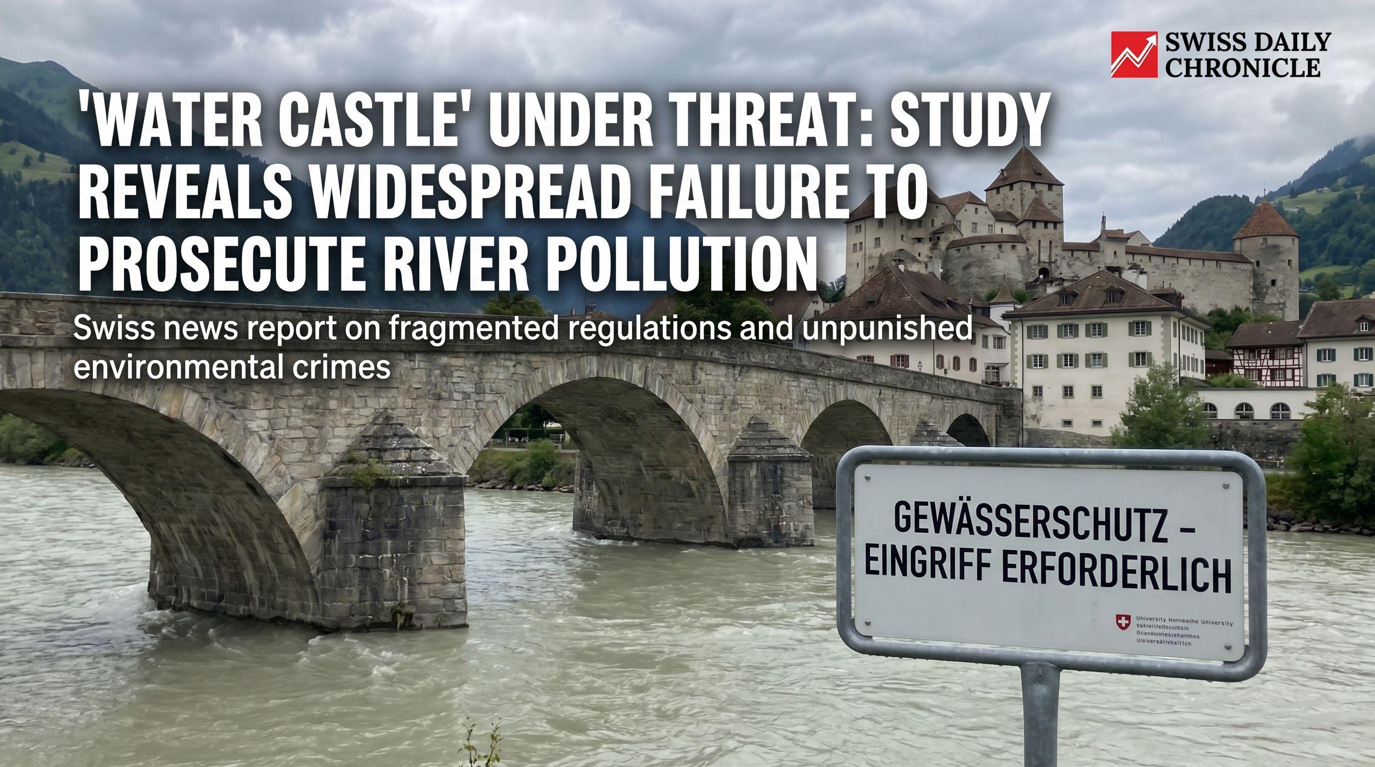 'Water Castle' Under Threat: Study Reveals Widespread Failure to Prosecute River Pollution