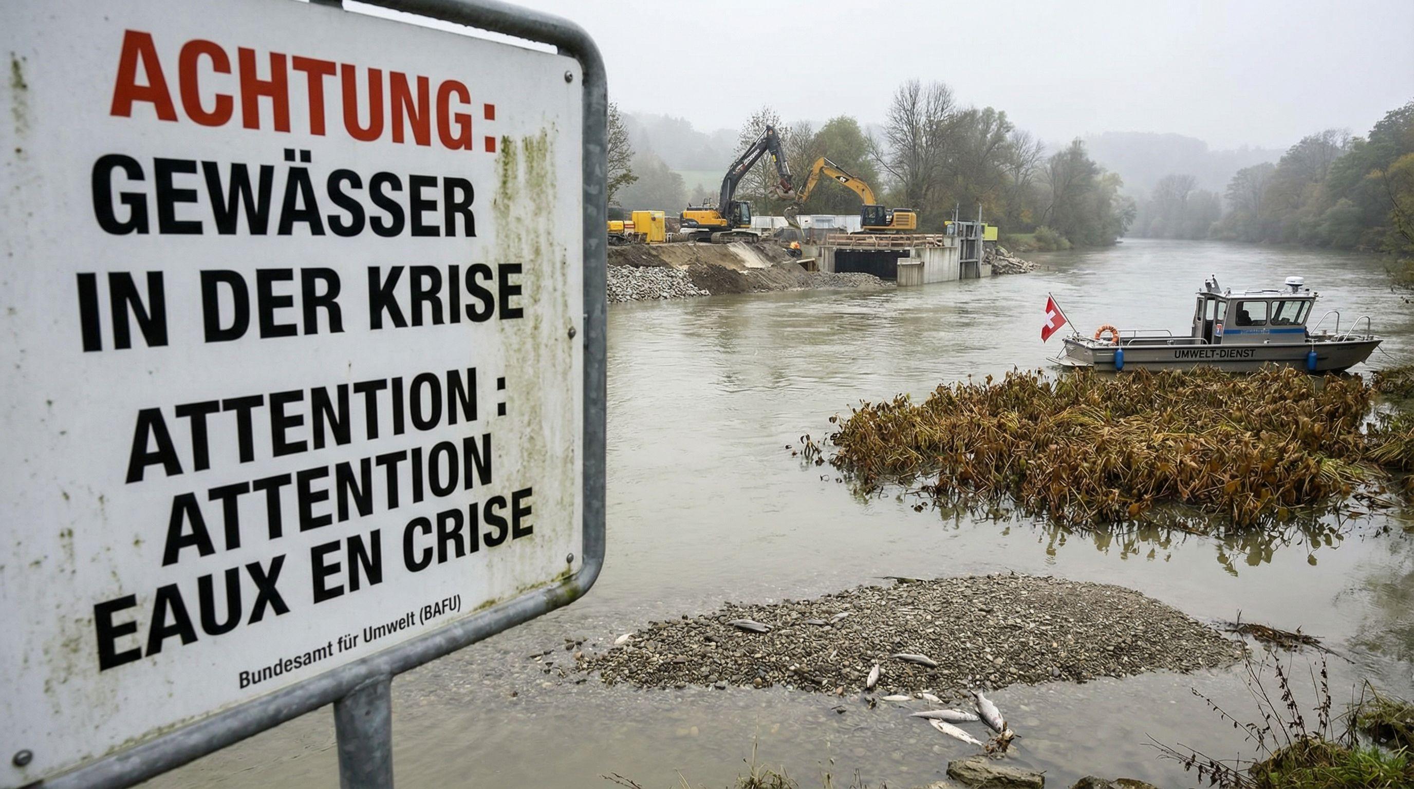 Swiss Waters in Crisis: Fish and Aquatic Life Under 'Severe Pressure'