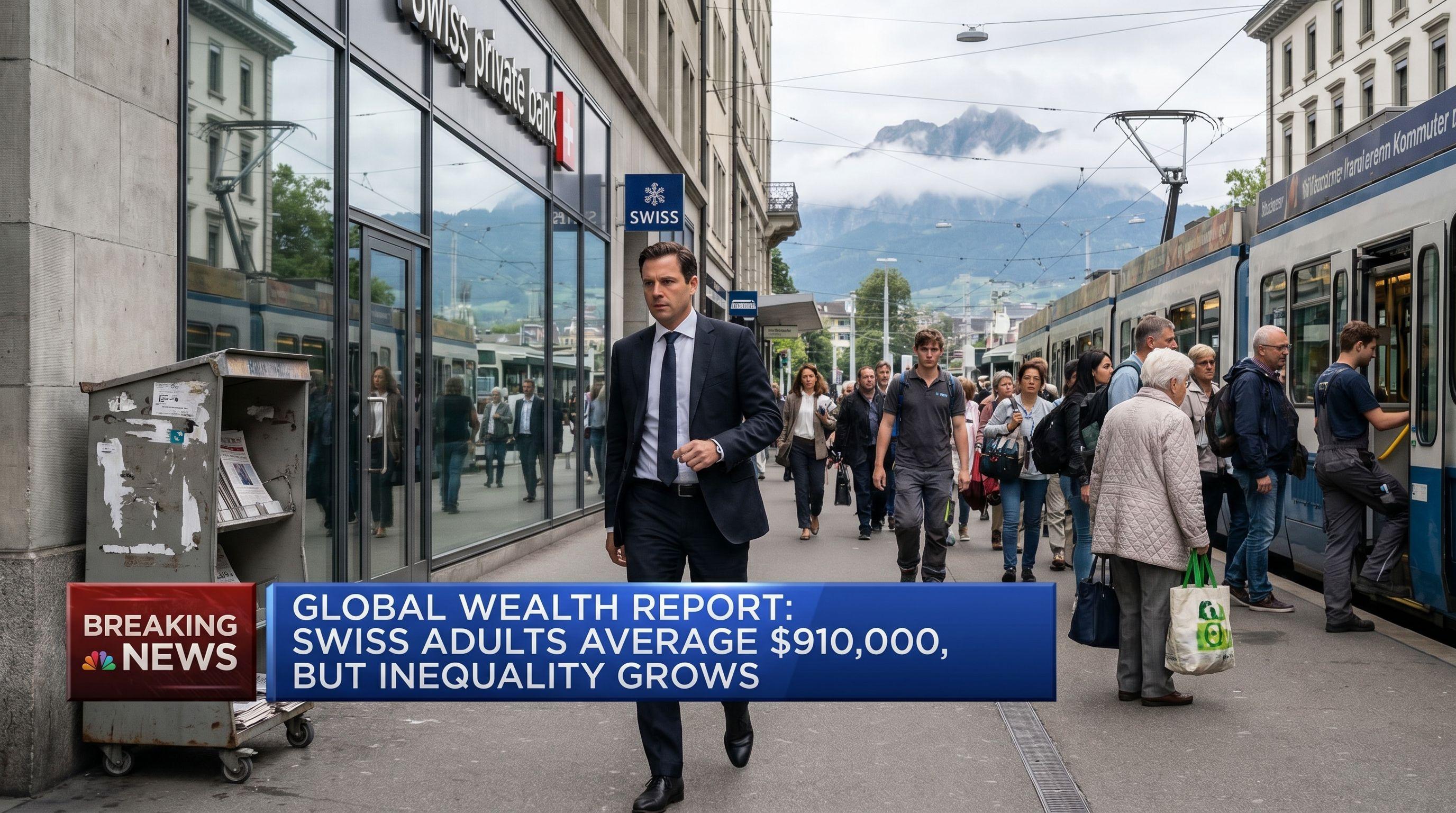 Swiss Remain World's Wealthiest, But Report Reveals Deepening Inequality