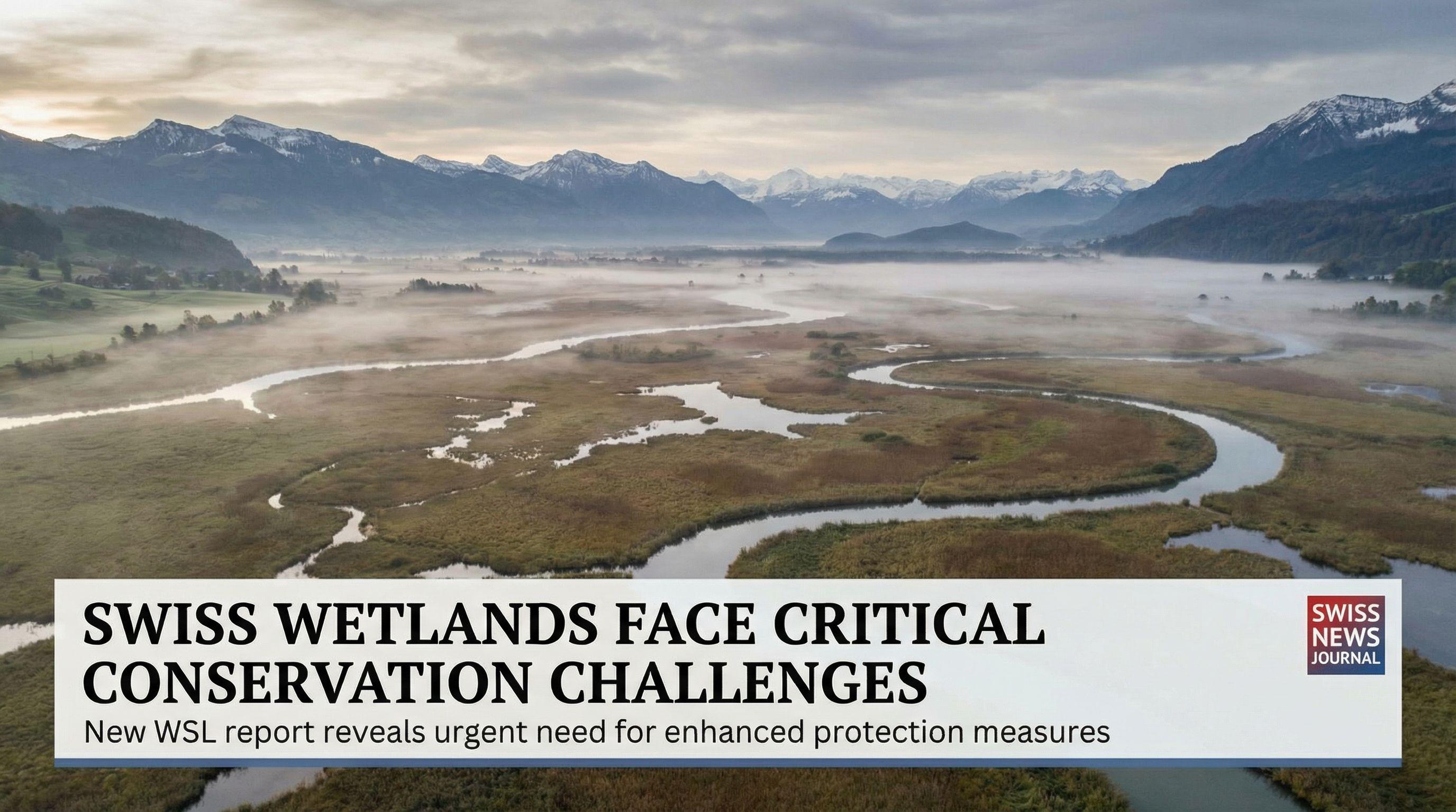 Swiss Wetlands Face Critical Conservation Challenges