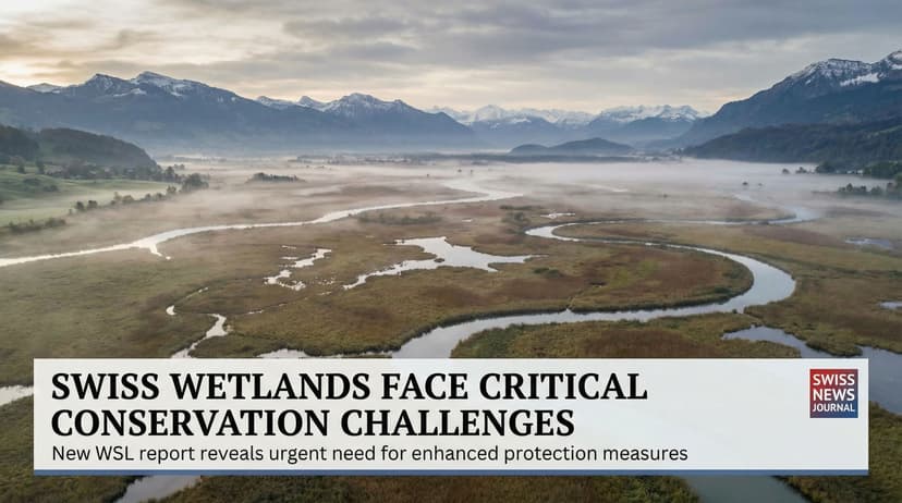 Swiss Wetlands Face Critical Conservation Challenges