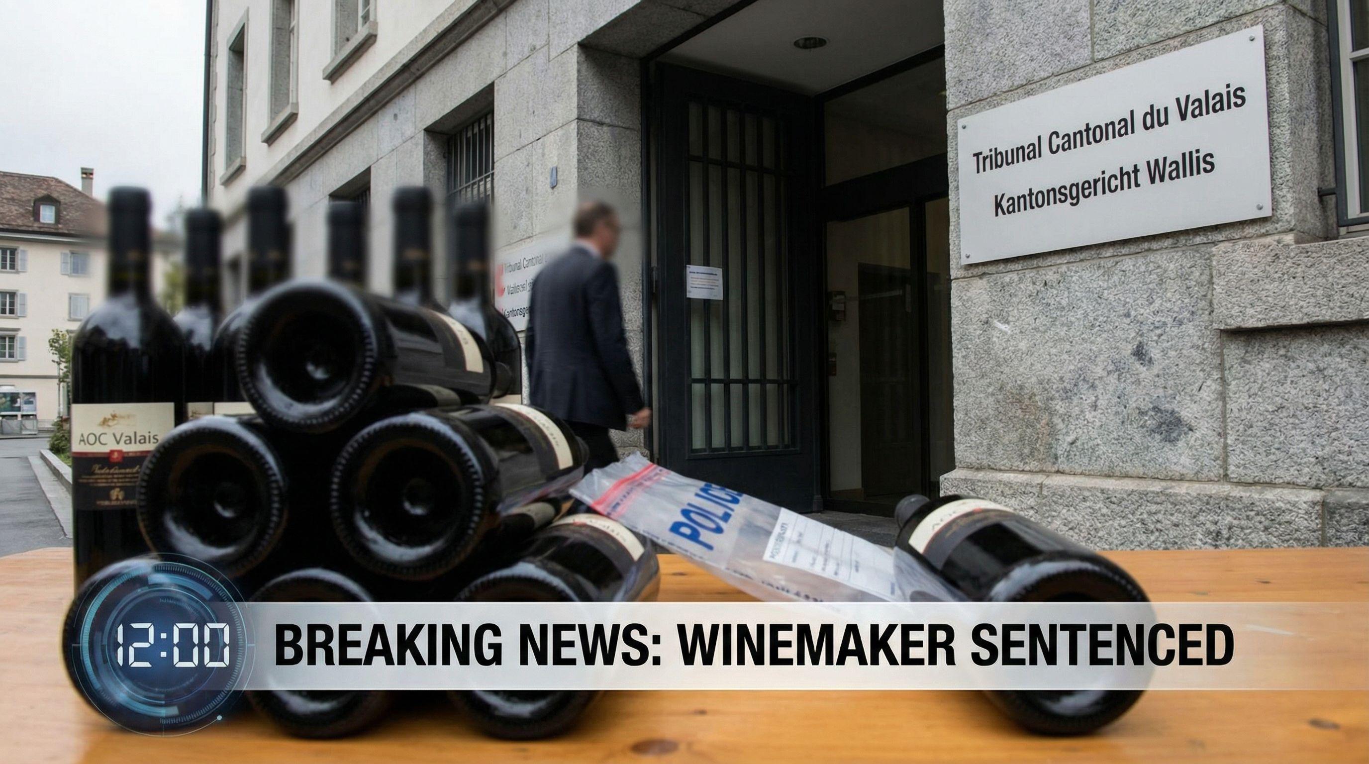Swiss winemaker sentenced for fraudulent labeling scheme