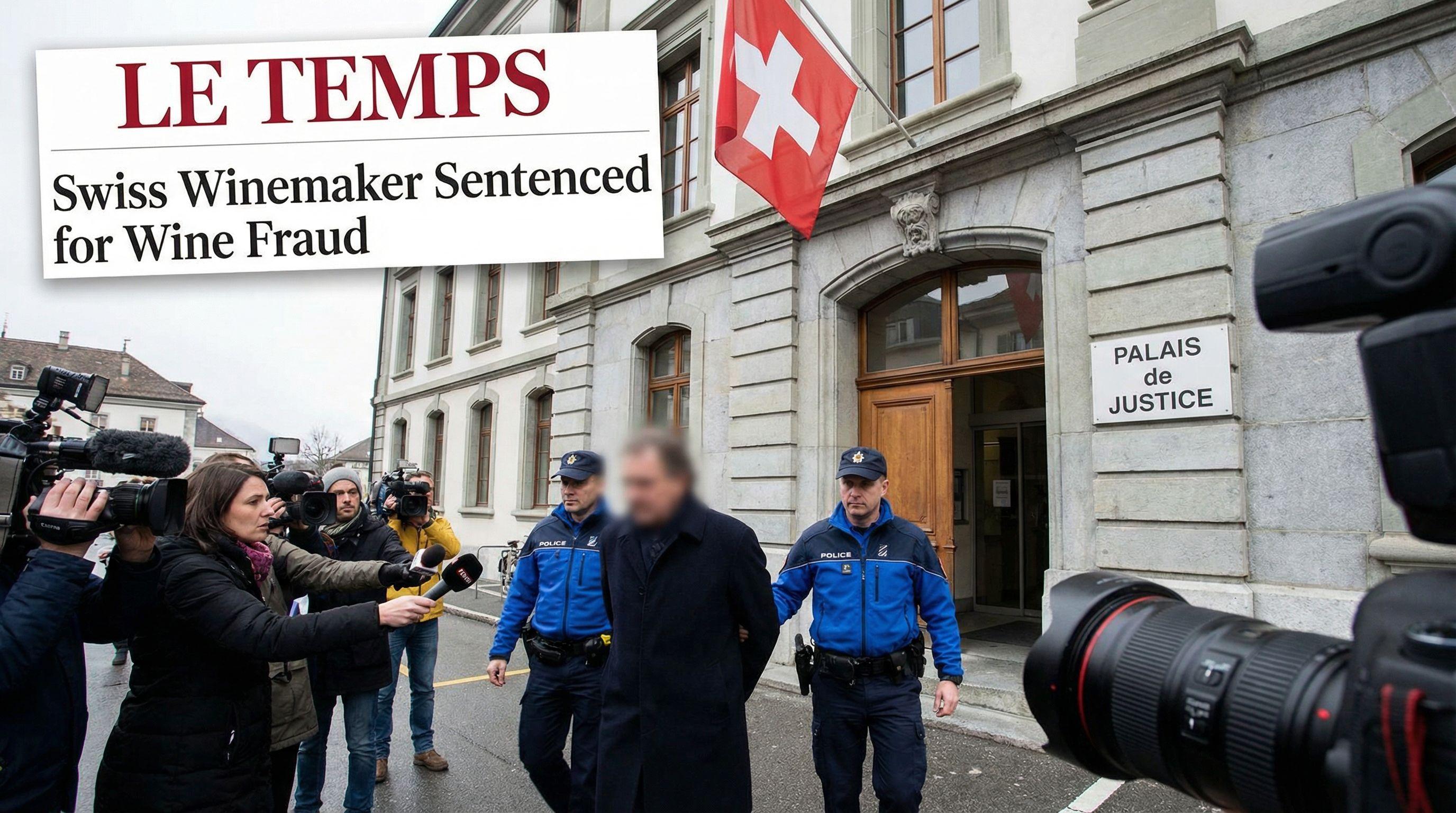 Swiss Winemaker Sentenced for Wine Fraud