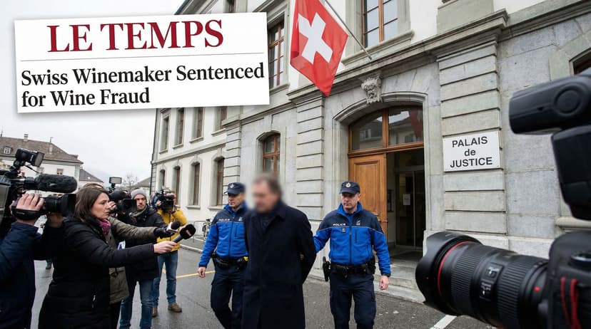 Swiss Winemaker Sentenced for Wine Fraud