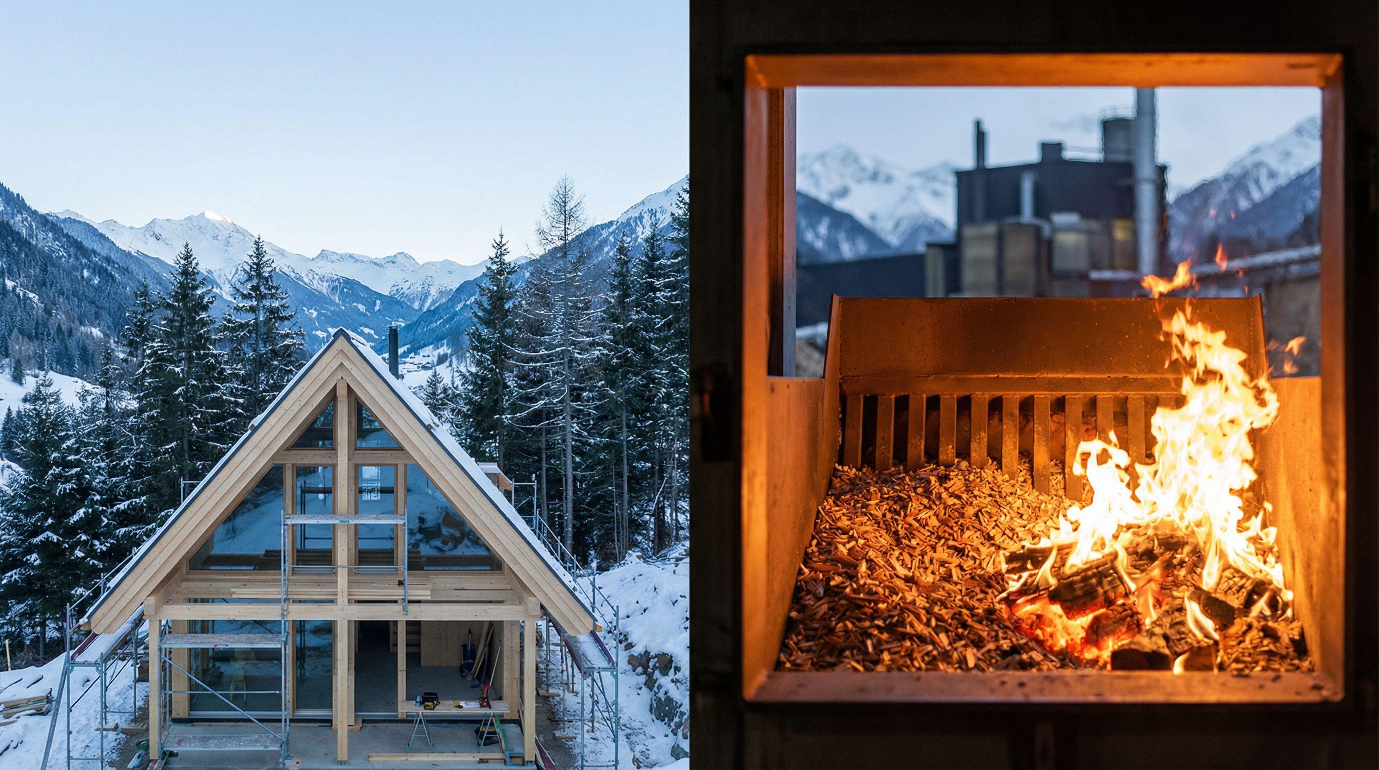 Swiss Wood Usage Shifts: Half of Harvested Timber Now Used for Heating