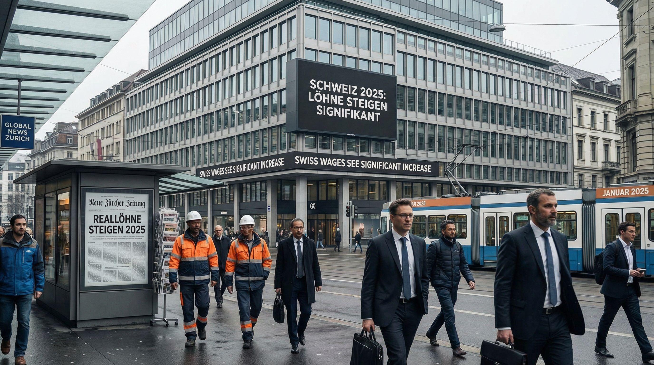 Swiss Workers See Significant Wage Increase in 2025