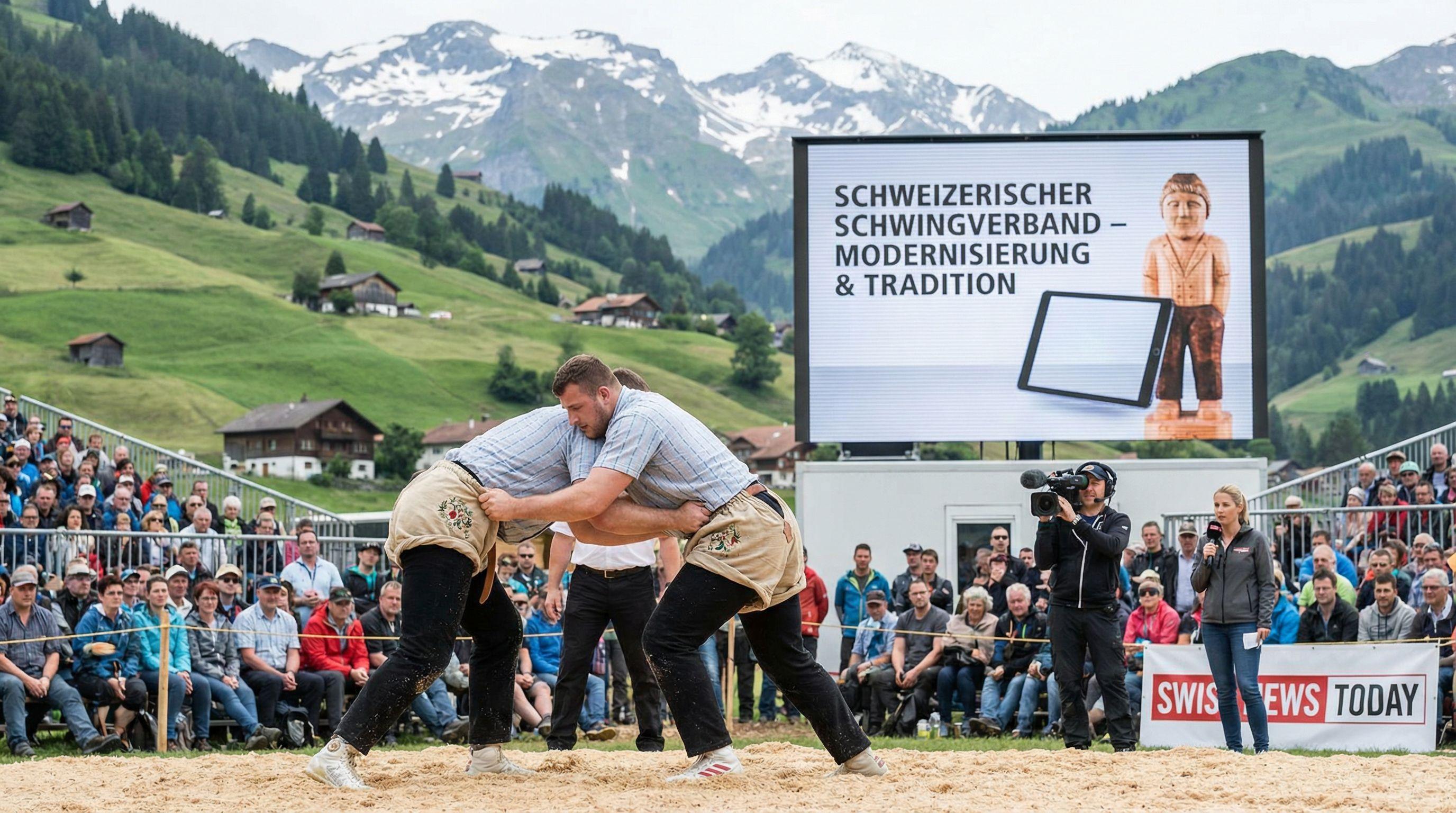Swiss Wrestling Federation Modernizes While Preserving Traditions