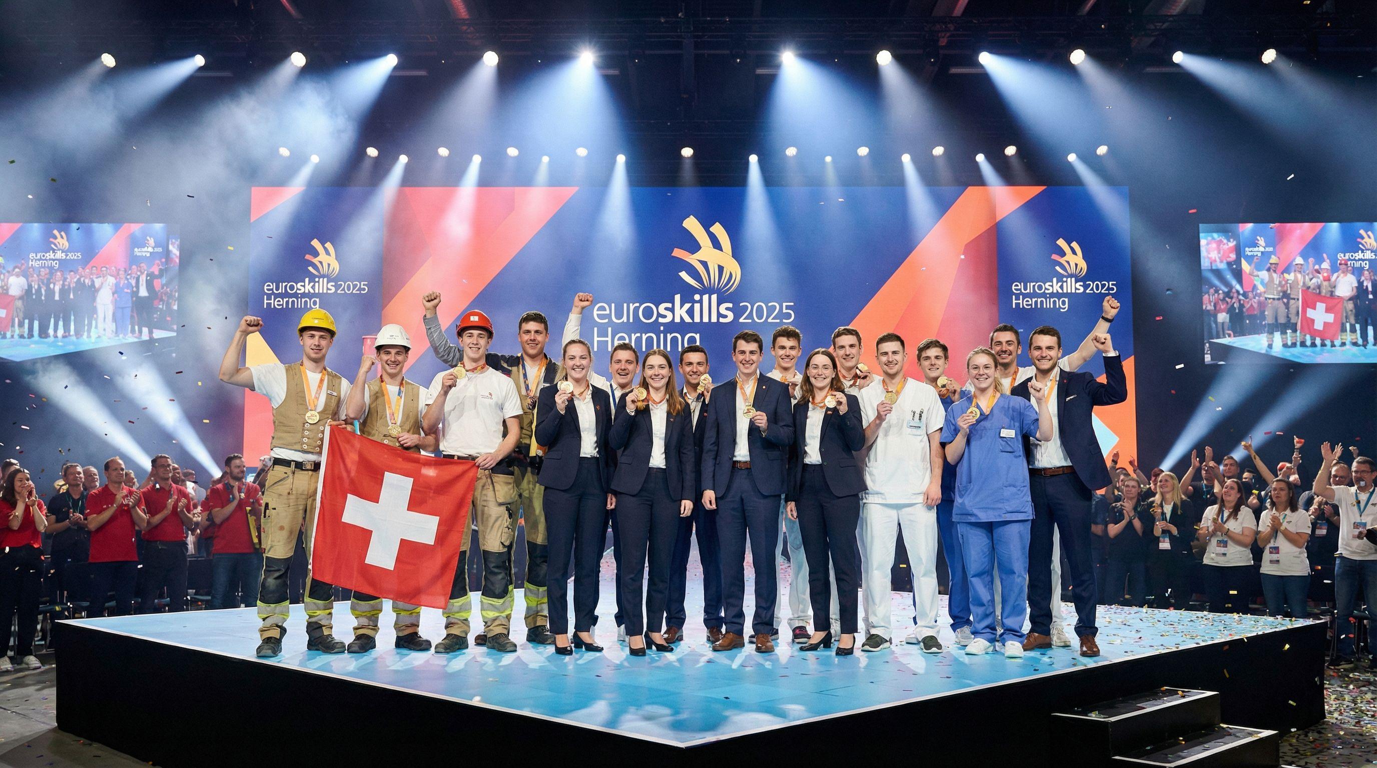 Swiss Youth Excel at European Skills Championships