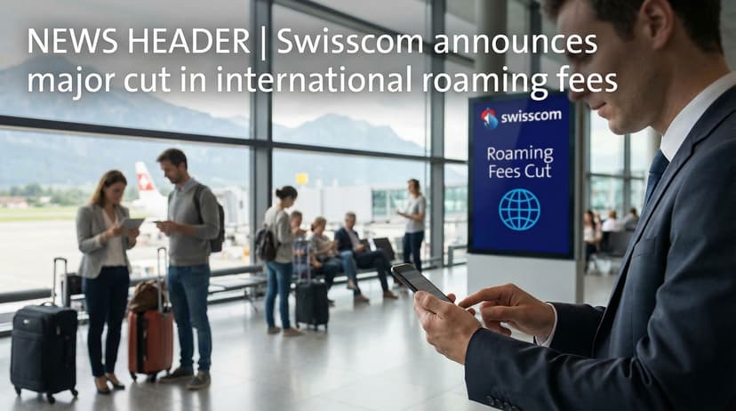 Swisscom announces major cut in international roaming fees