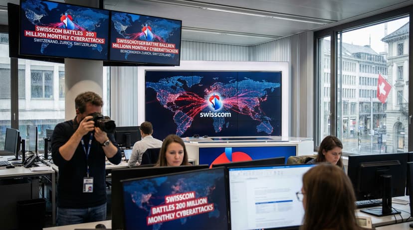 Swisscom Battles 200 Million Monthly Cyberattacks