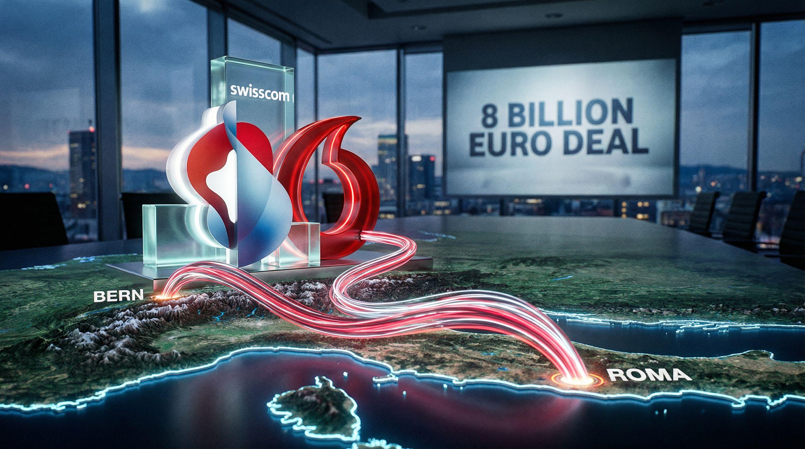 Swisscom Completes €8 Billion Vodafone Italia Takeover