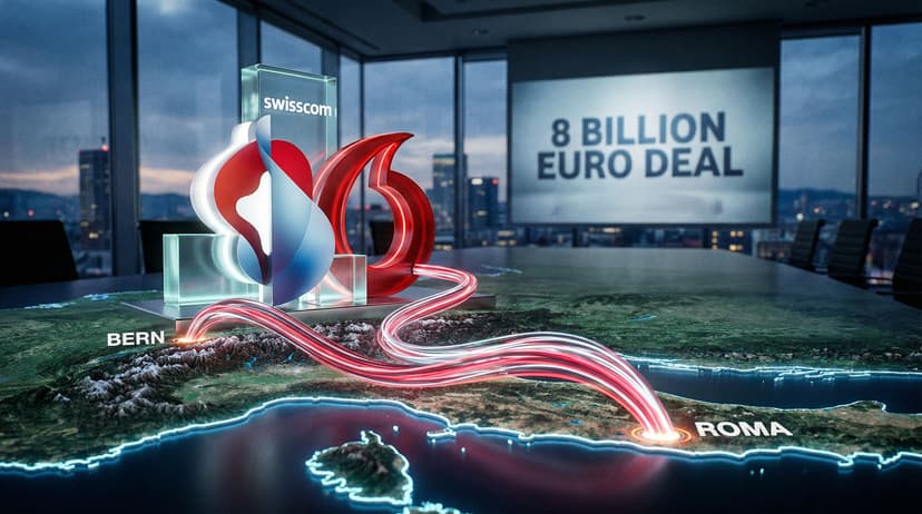 Swisscom Completes €8 Billion Vodafone Italia Takeover