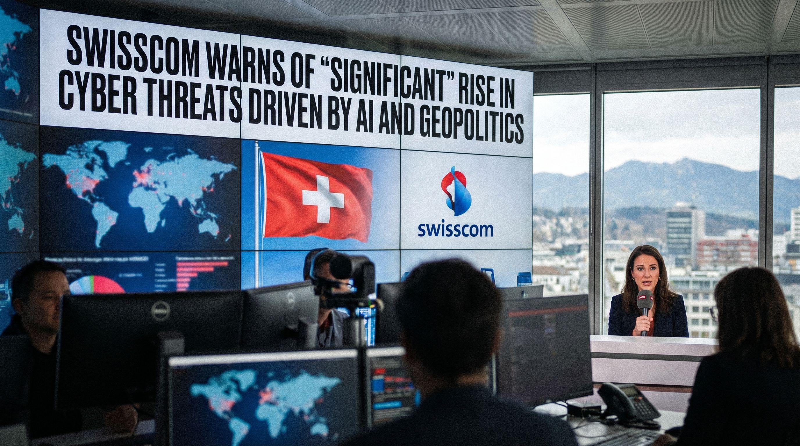 Swisscom Warns of 'Significant' Rise in Cyber Threats Driven by AI and Geopolitics