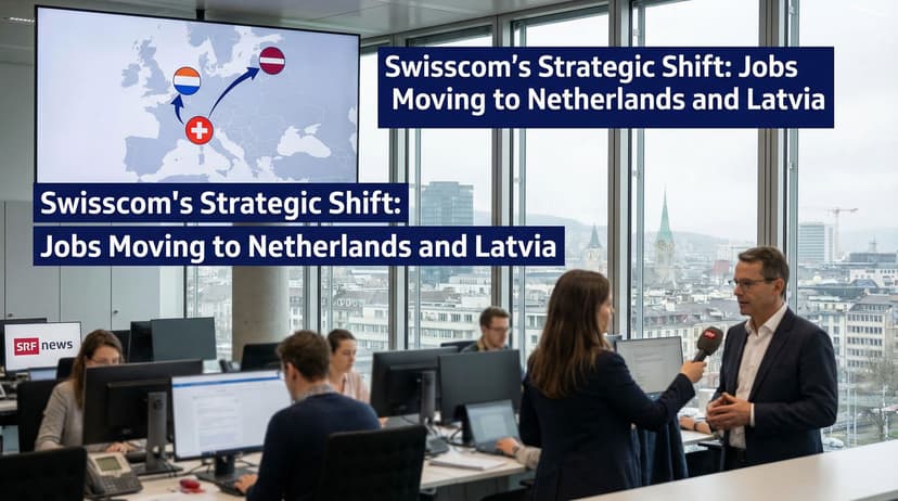 Swisscom's Strategic Shift: Jobs Moving to Netherlands and Latvia