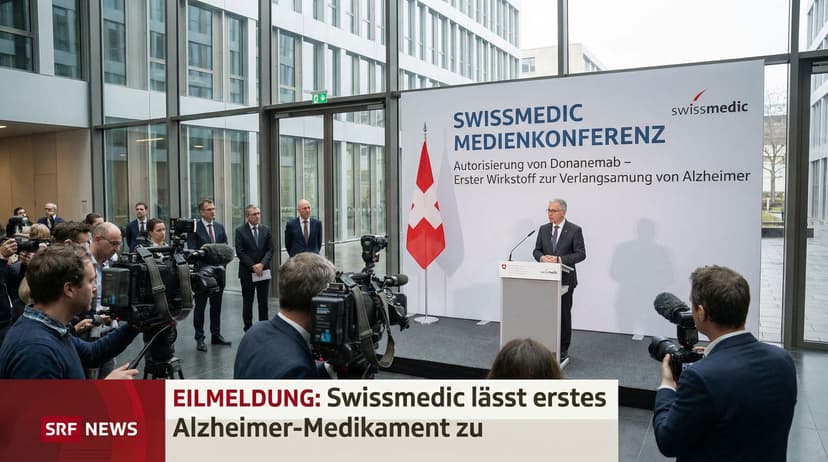 Swissmedic Authorises First Drug to Slow Alzheimer's Disease