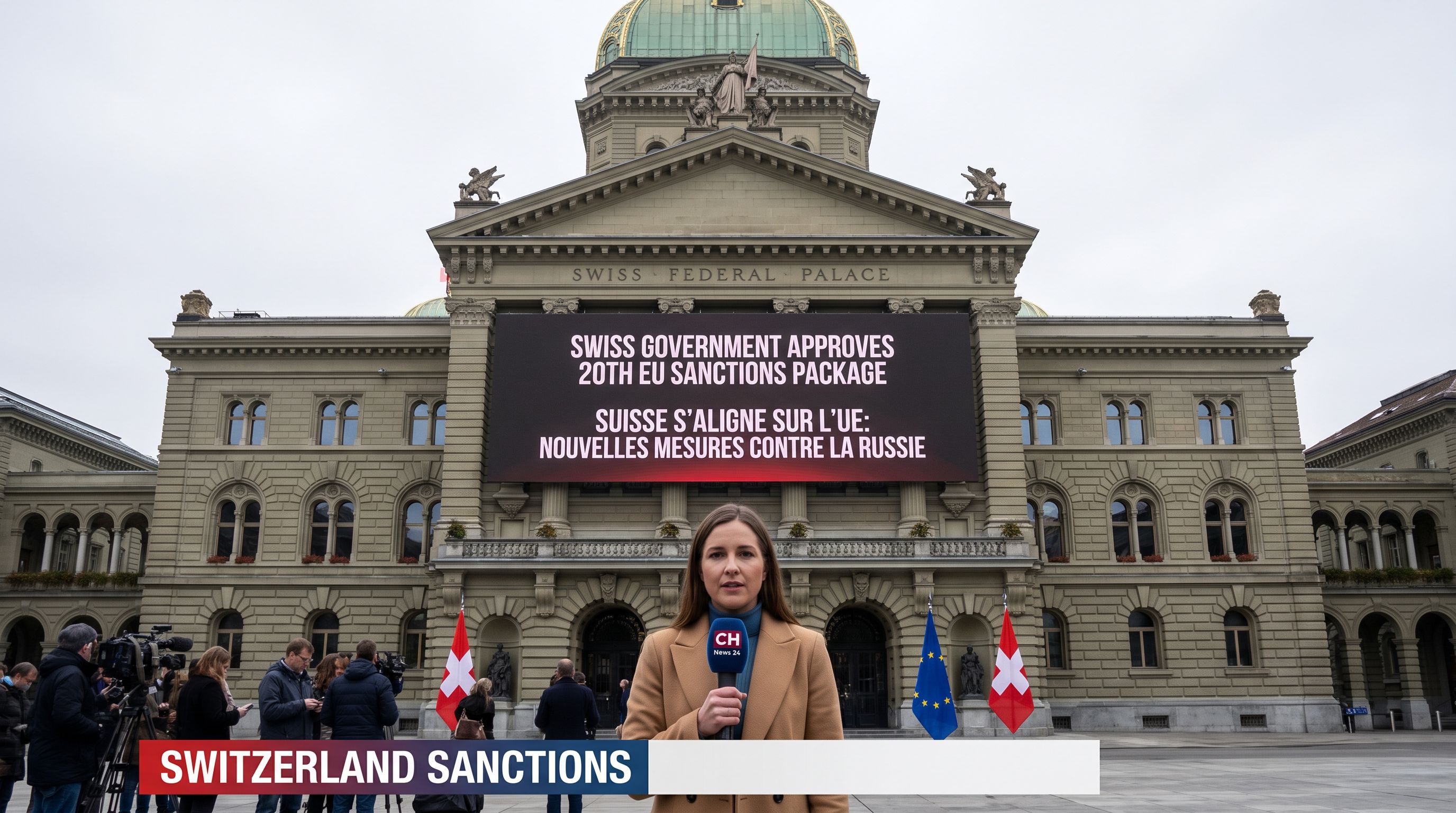 Switzerland Aligns with EU, Approves 20th Sanctions Package Against Russia