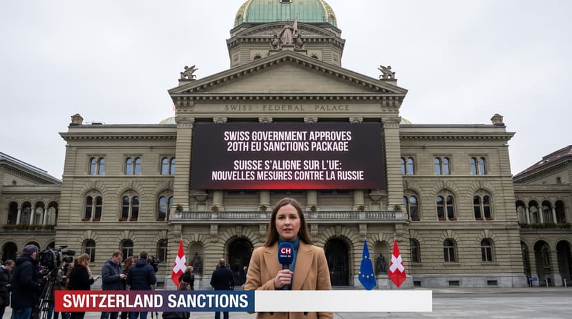 Switzerland Aligns with EU, Approves 20th Sanctions Package Against Russia