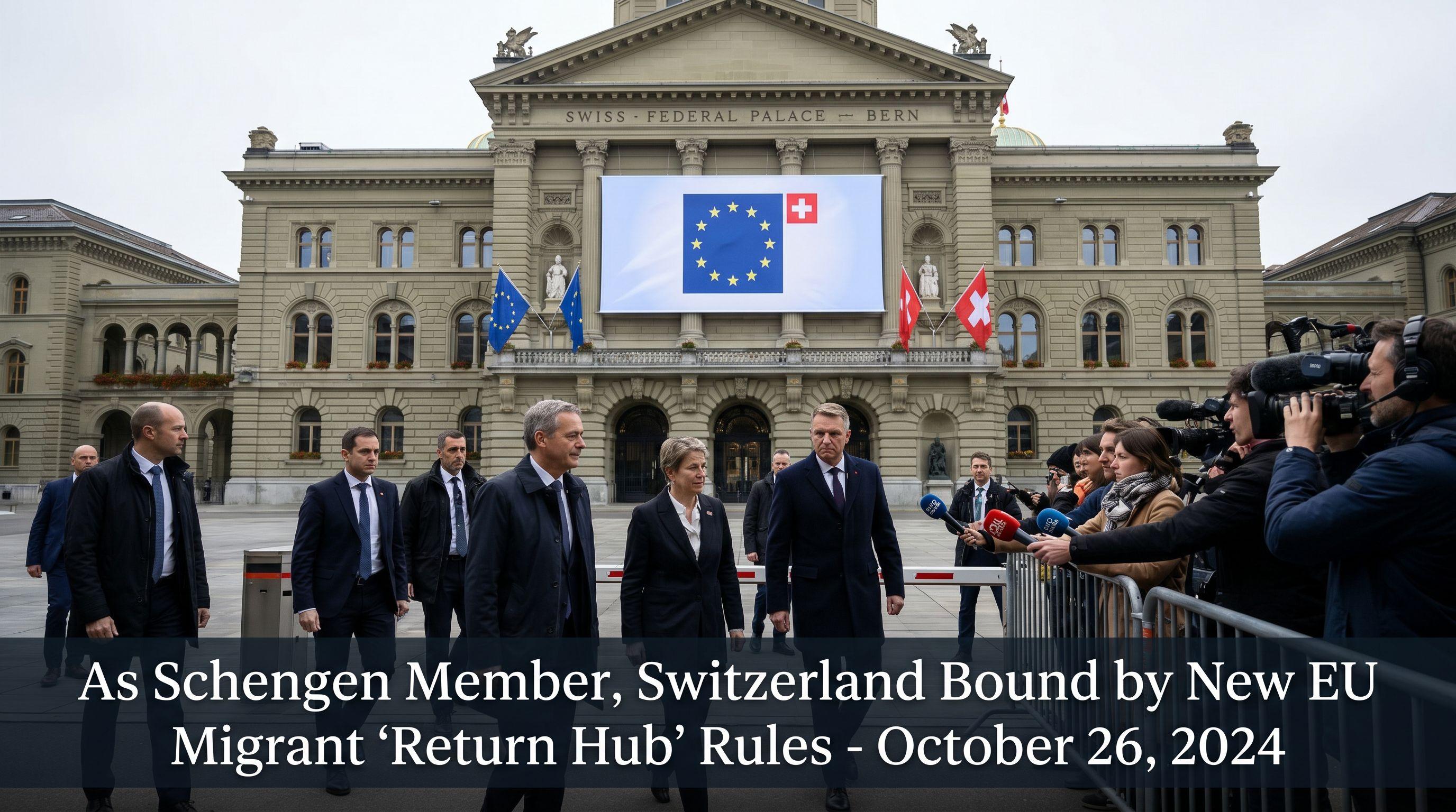 As Schengen Member, Switzerland Bound by New EU Migrant 'Return Hub' Rules