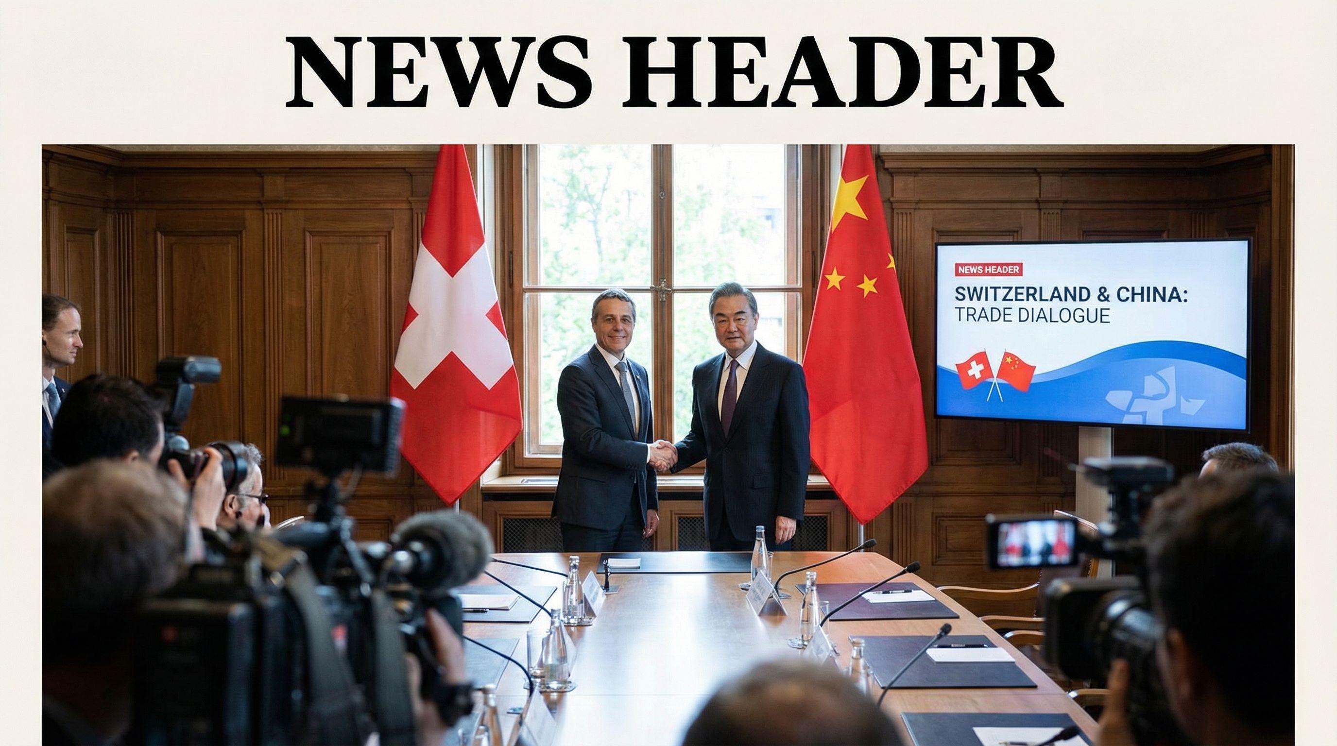 Switzerland and China Seek United Front on US Trade Tariffs
