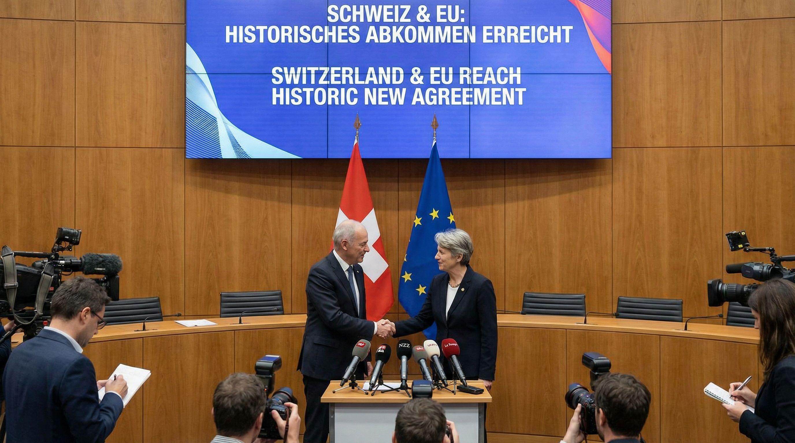 Switzerland and EU Reach Historic New Agreement