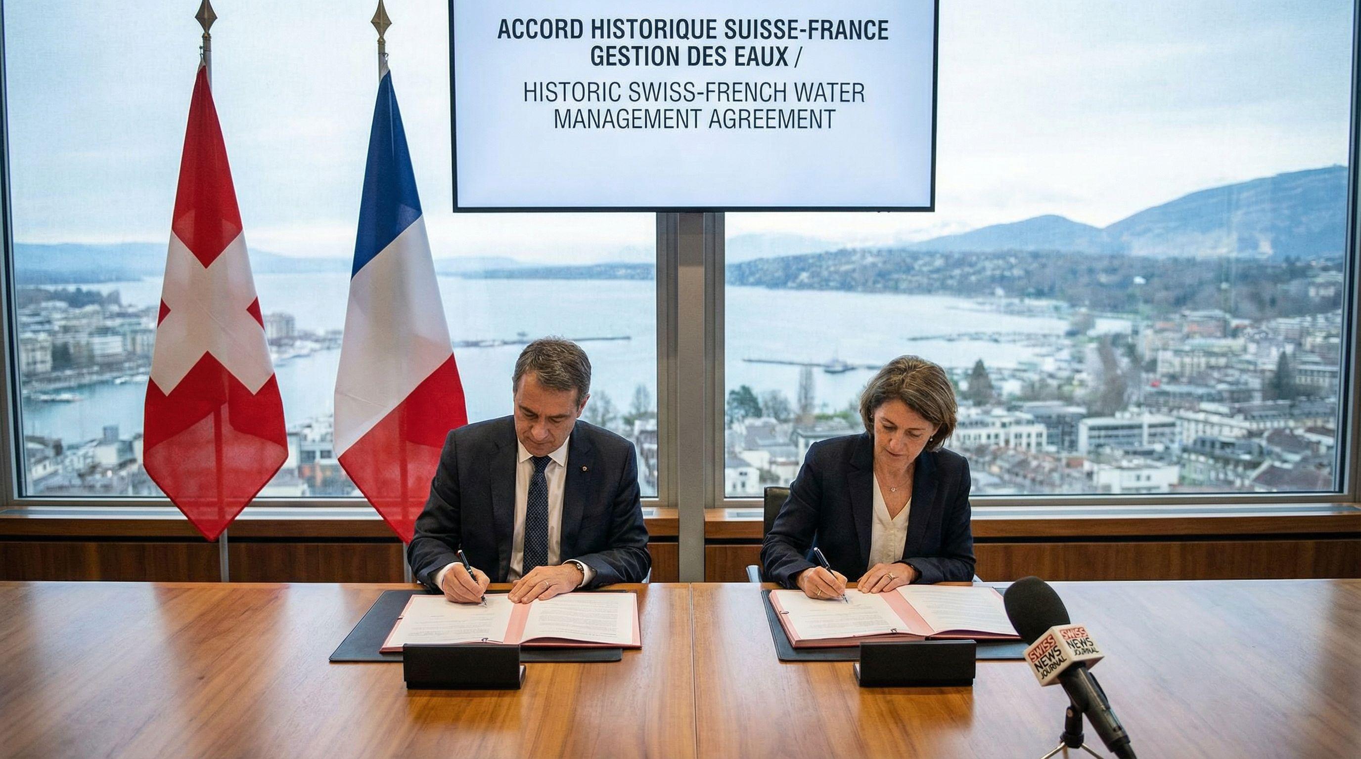 Switzerland and France Sign Historic Water Management Agreement