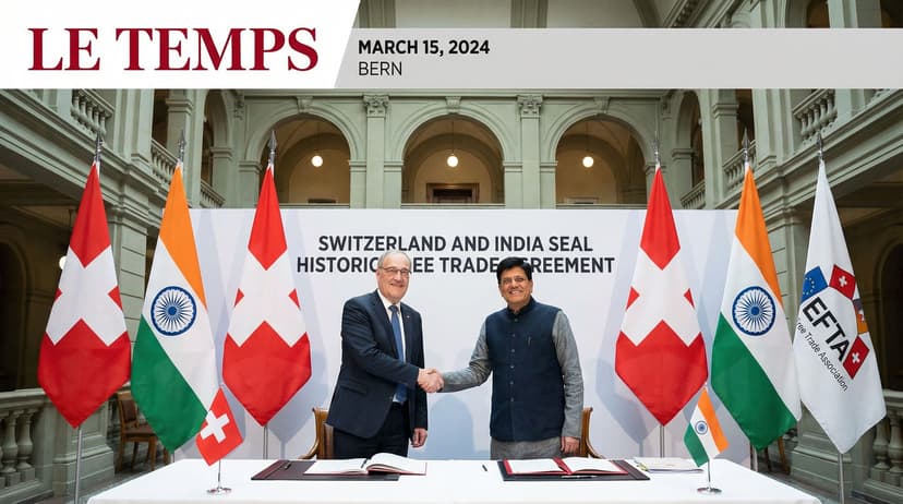 Switzerland and India Seal Historic Free Trade Agreement