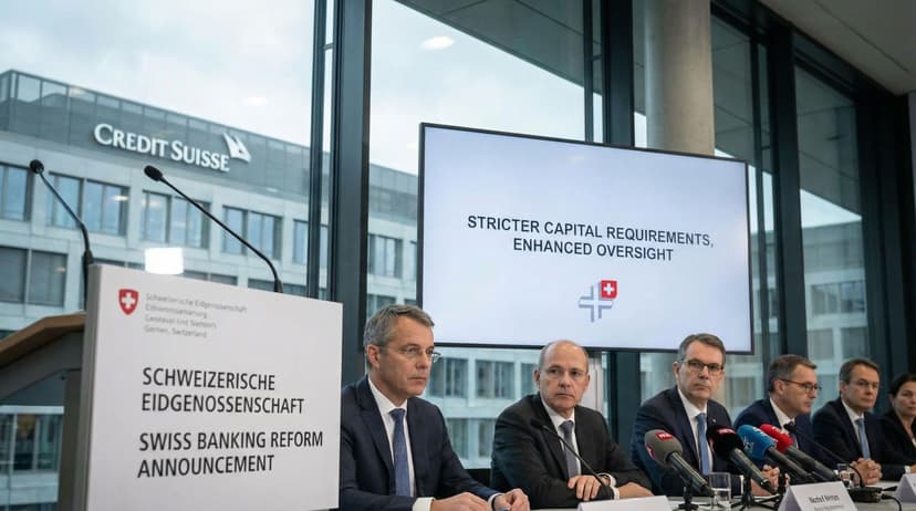 Switzerland Announces Stricter Banking Regulations Following Credit Suisse Lessons