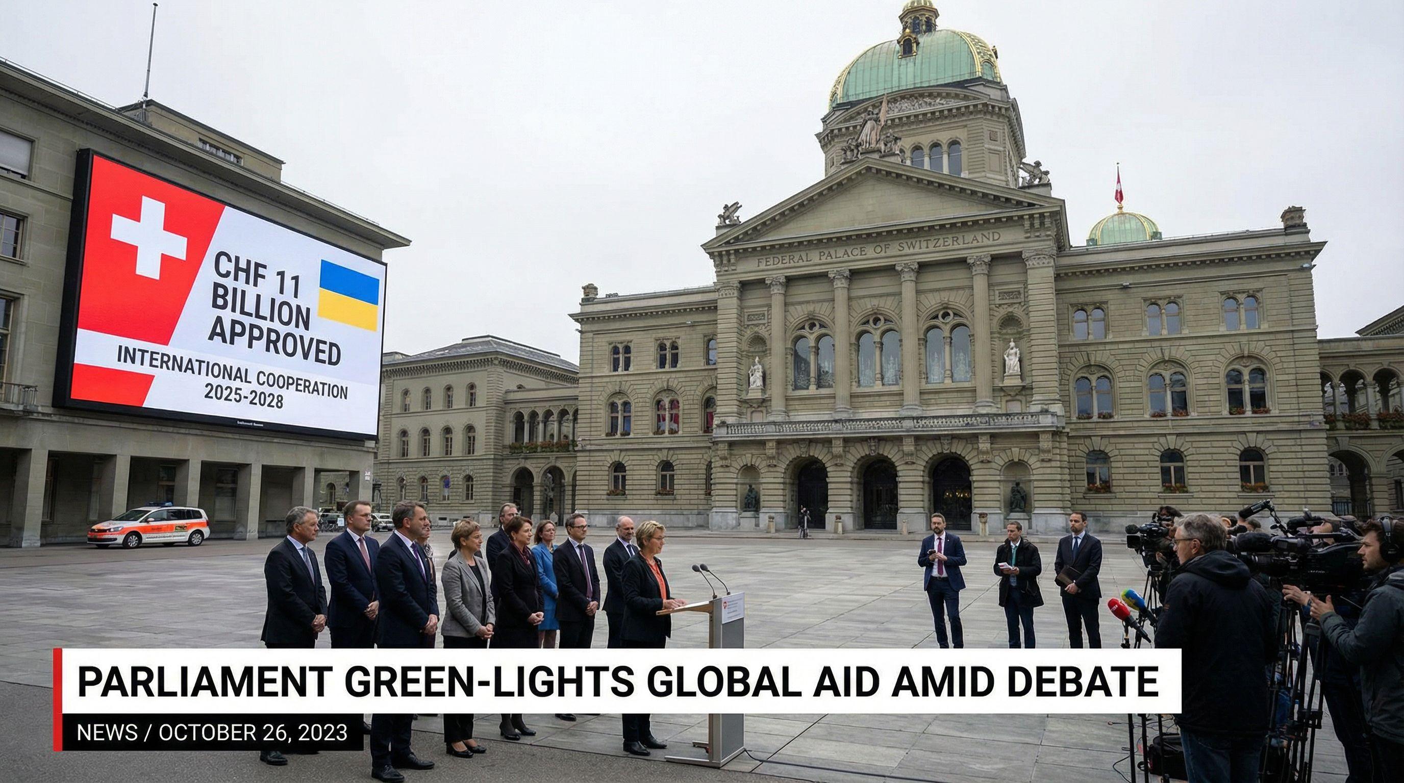 Switzerland Approves CHF11 Billion International Cooperation Budget