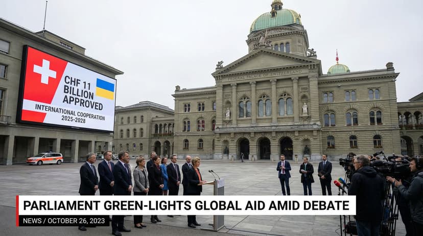 Switzerland Approves CHF11 Billion International Cooperation Budget