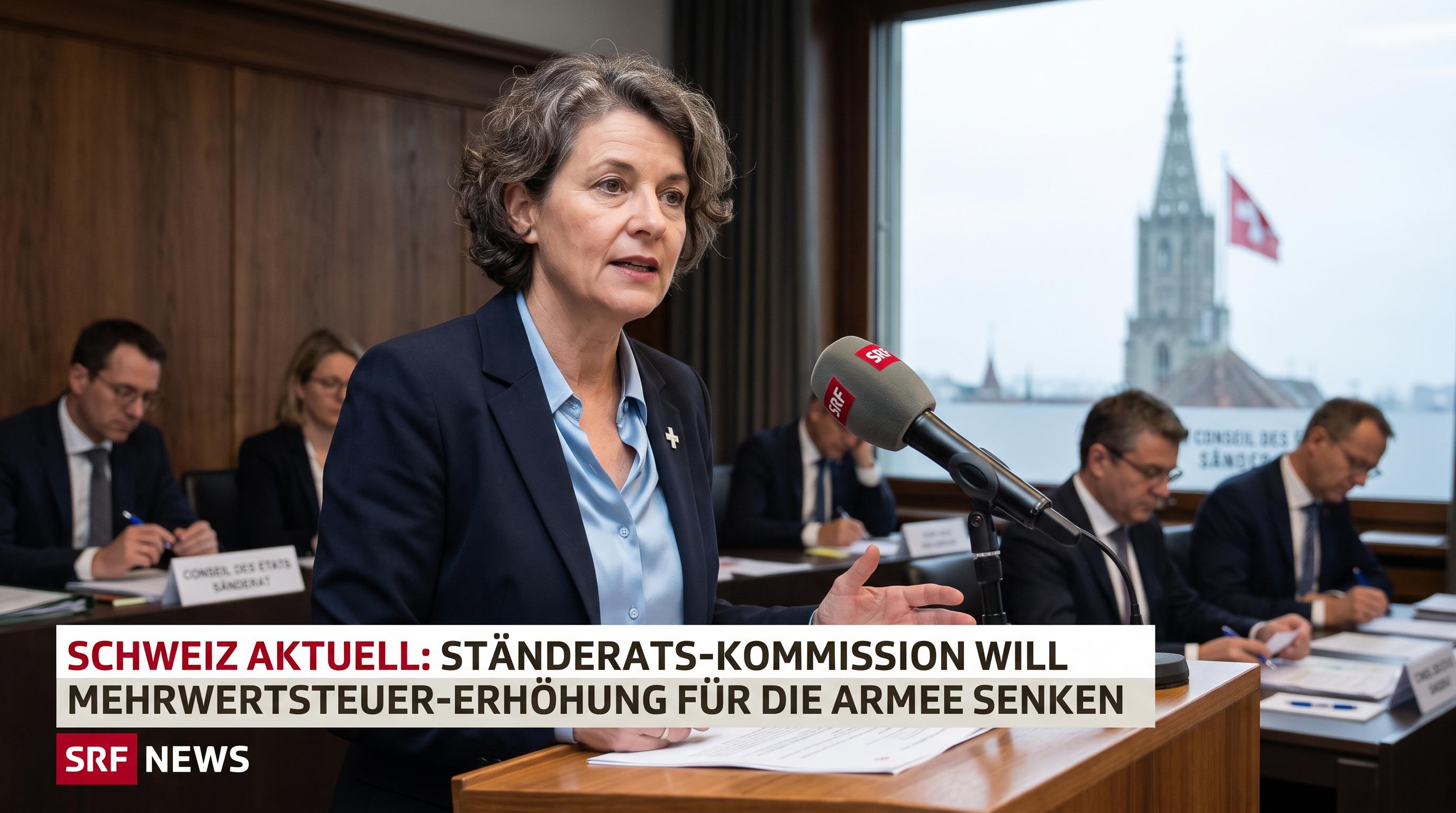 Swiss senators propose smaller VAT rise to finance army rearmament