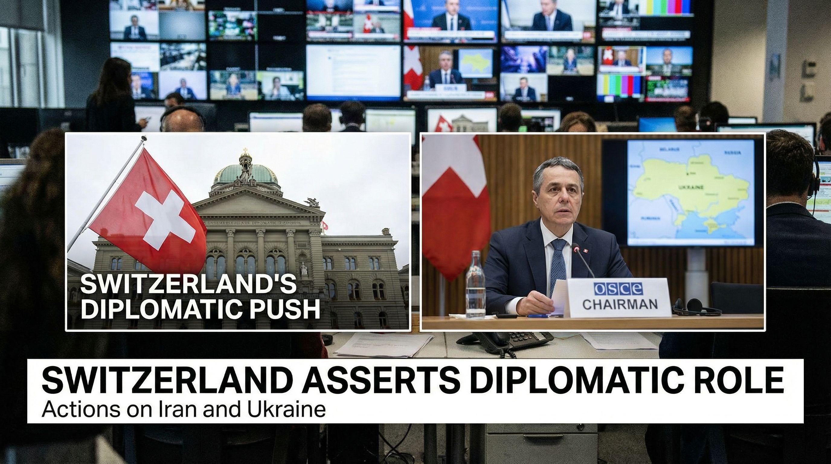 Switzerland Asserts Diplomatic Role with Actions on Iran and Ukraine