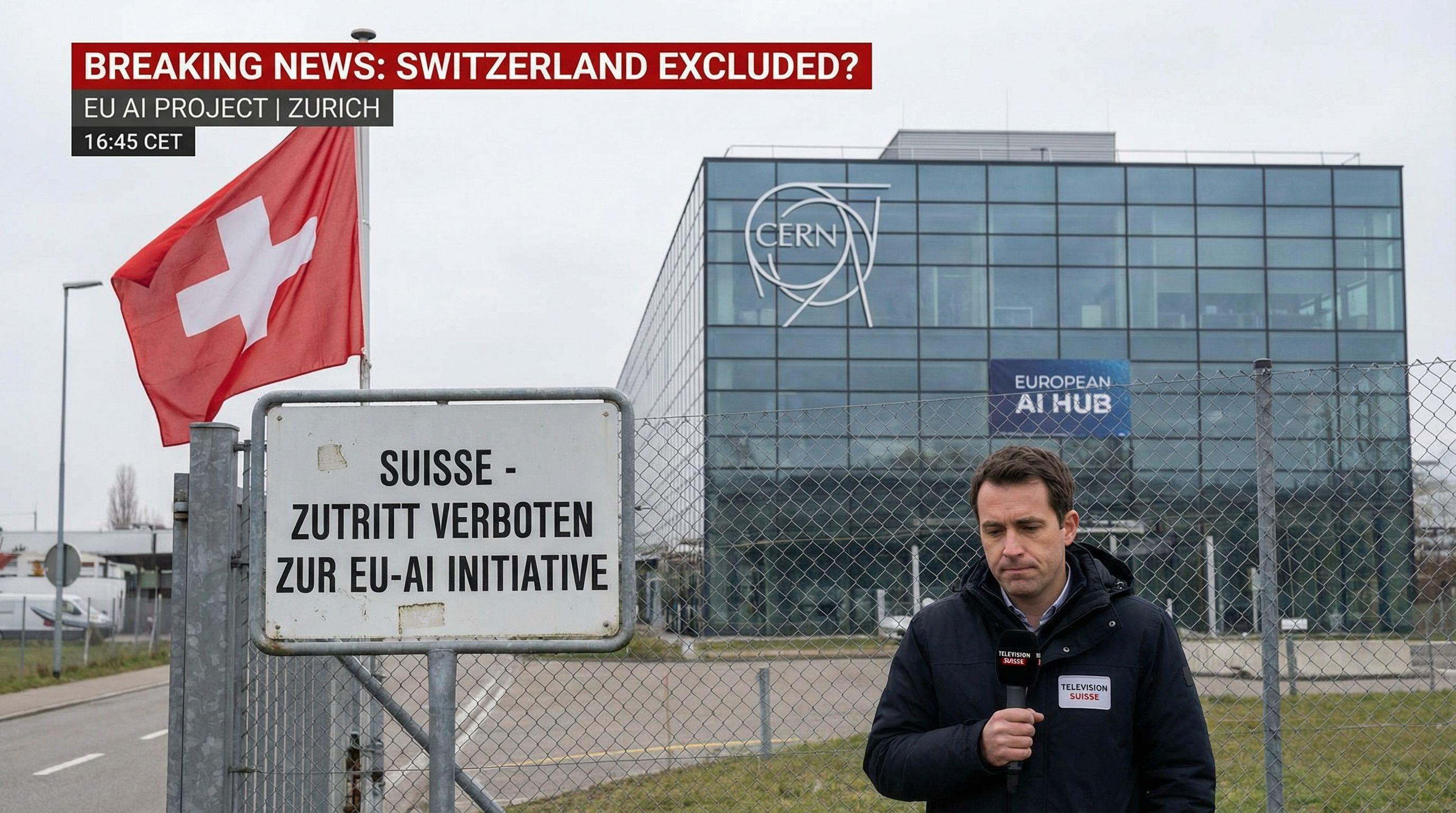 Switzerland at Risk of Exclusion from European AI Initiative