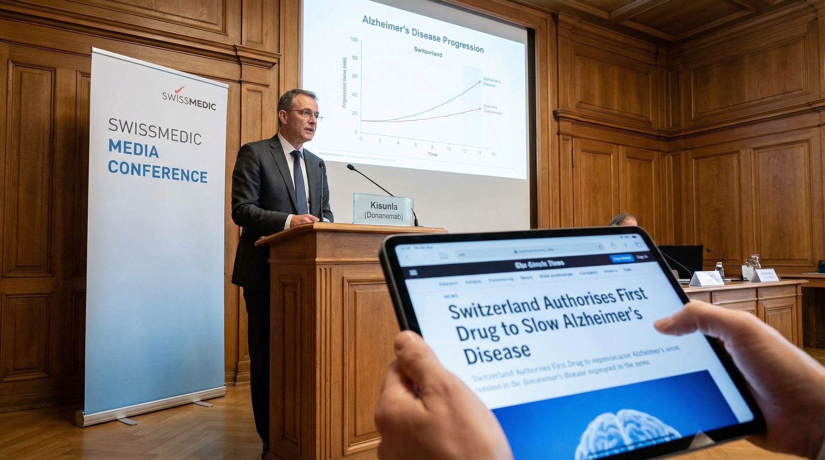 Switzerland Authorises First Drug to Slow Alzheimer's Disease
