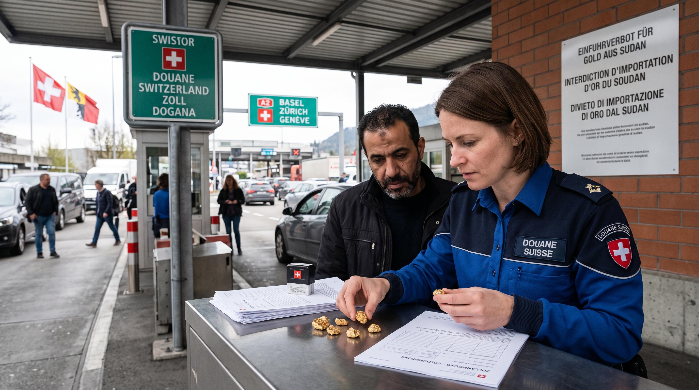 Switzerland joins EU ban on Sudanese gold