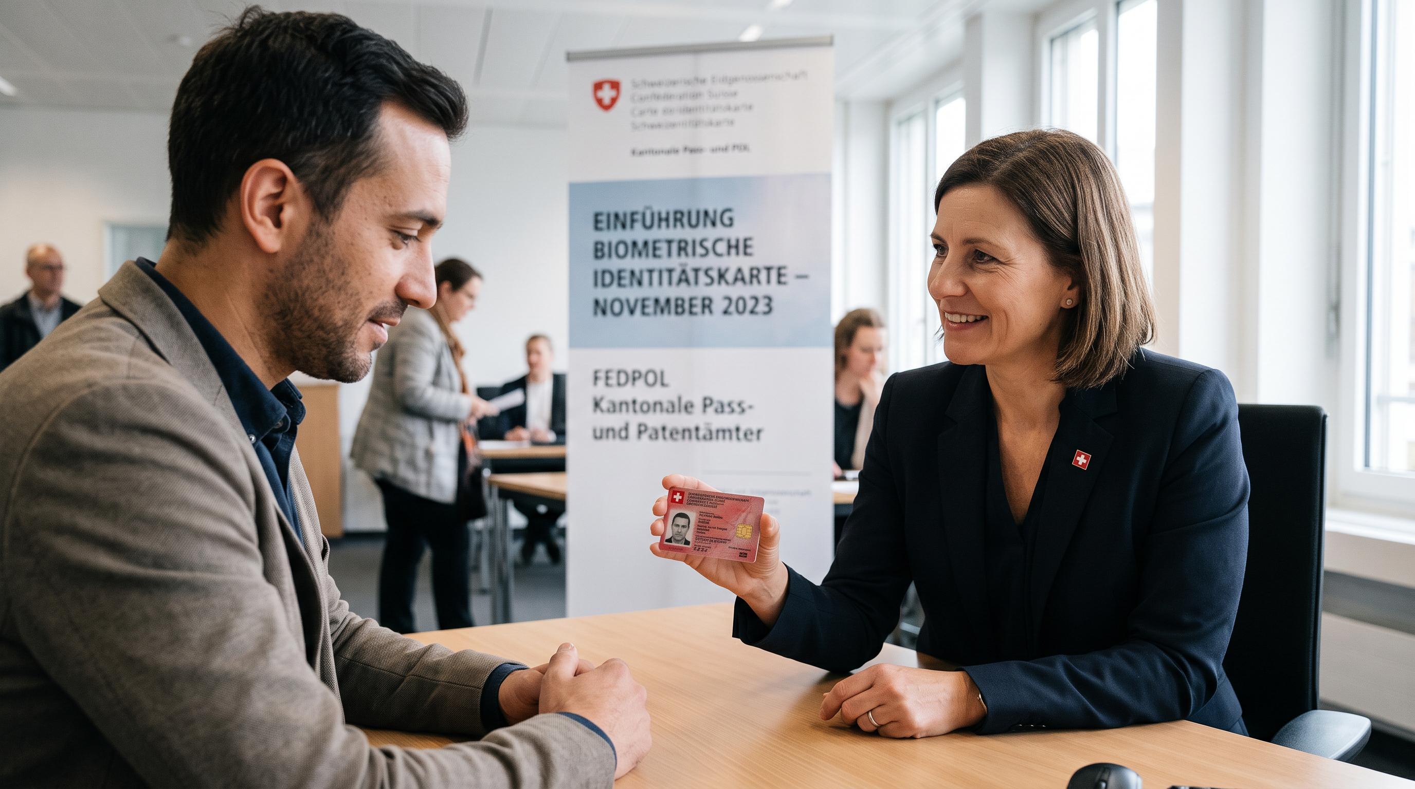 Switzerland to introduce biometric identity card in November
