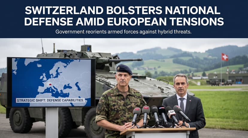 Switzerland Bolsters National Defense Amid European Tensions