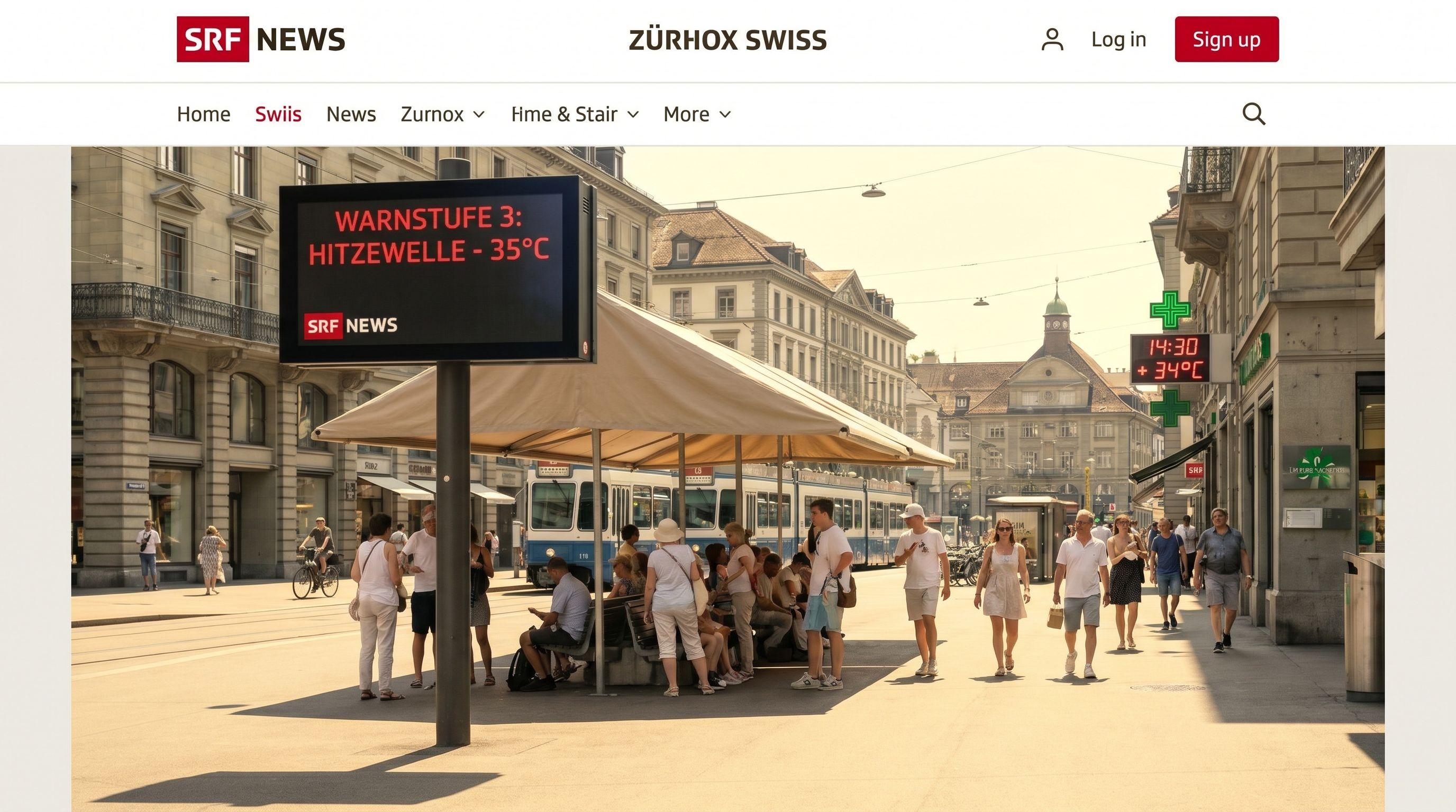 Switzerland Braces for Major Heatwave as Temperatures Set to Soar