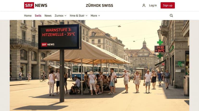 Switzerland Braces for Major Heatwave as Temperatures Set to Soar