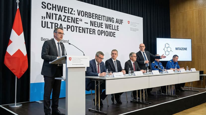 Switzerland Braces for 'Nitazenes,' a New Wave of Ultra-Potent Opioids