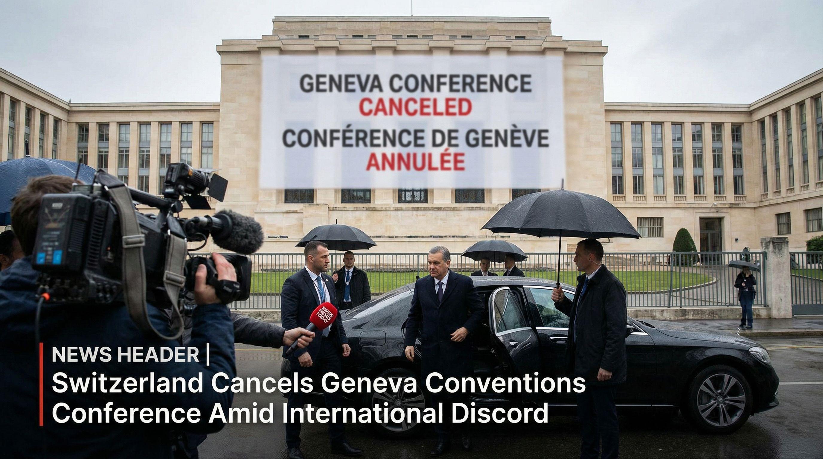 Switzerland Cancels Geneva Conventions Conference Amid International Discord