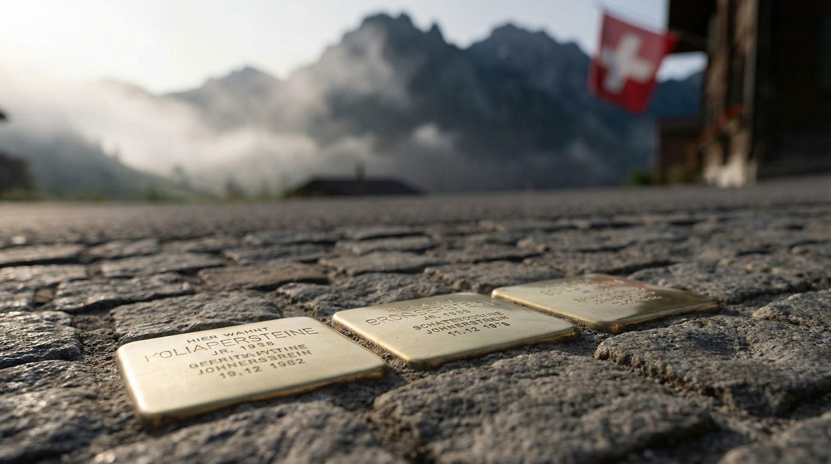 Switzerland Commemorates Italian Partisans with 'Stumble Stones'