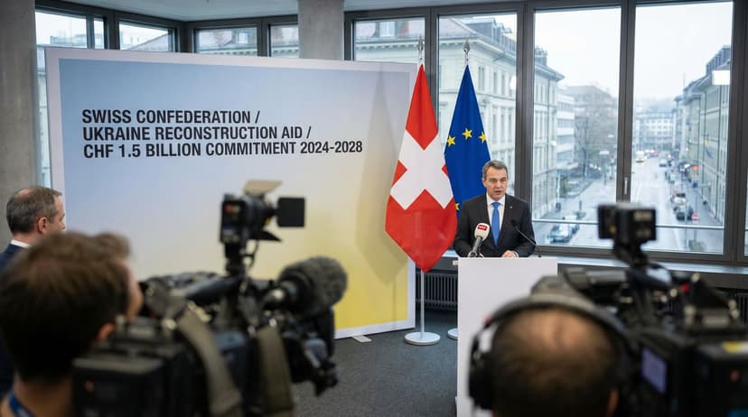 Switzerland Commits CHF1.5 Billion for Ukraine Reconstruction