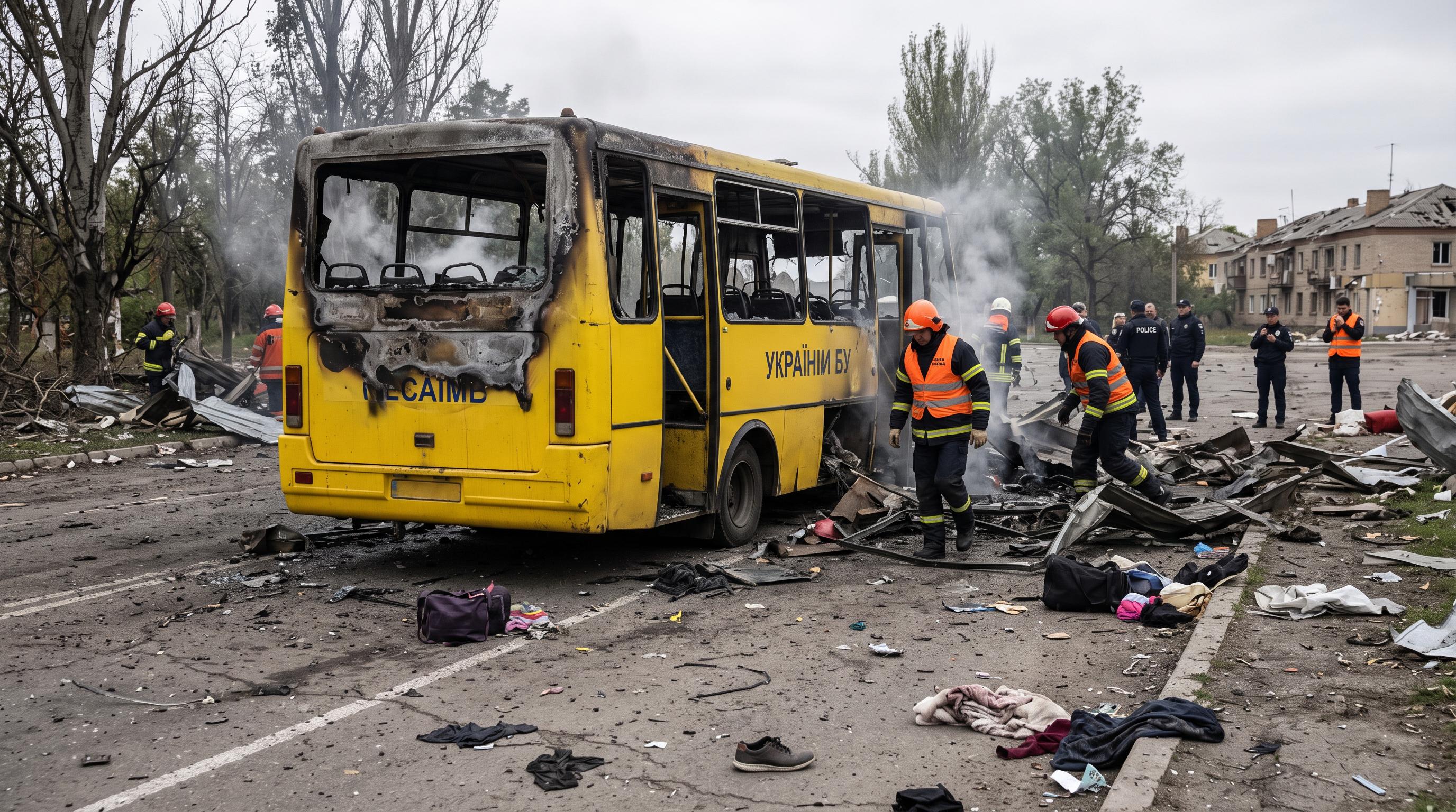 Switzerland condemns deadly Russian strike on Ukrainian buses