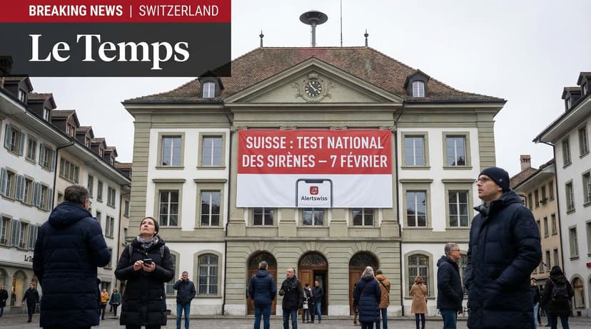 Switzerland Conducts National Emergency Siren Test