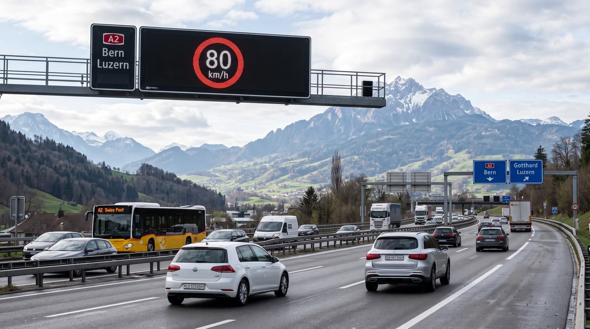 Switzerland considers 80km/h motorway limit amid fuel supply pressure